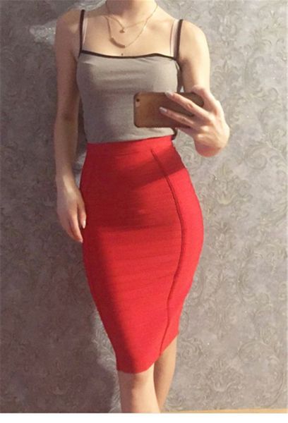womens designer fashion skirts solid color printed high waist zipper knee length hip skirts womens clothing, Black
womens designer fashion skirts solid color printed high waist zipper knee length hip skirts womens clothing, Black