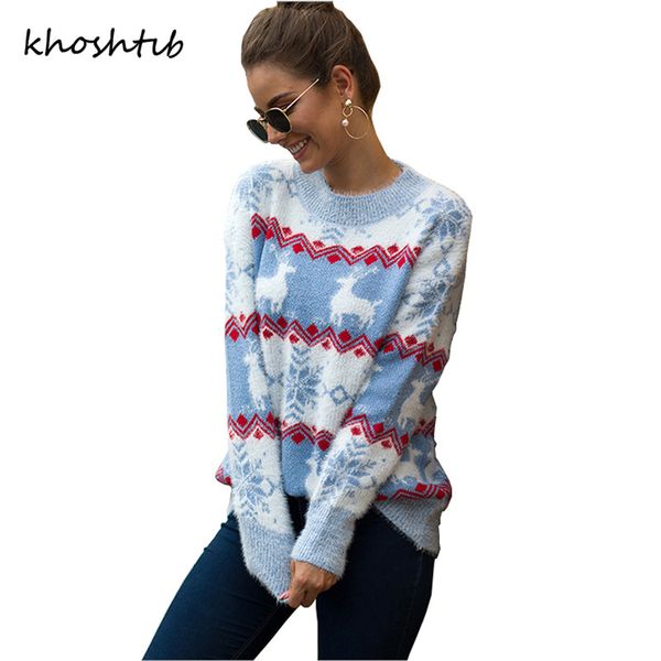 khoshtib women's sweater autumn winter the new loose snowflake fawn o-neck sweater large size women's clothing regular
khoshtib women's sweater autumn winter the new loose snowflake fawn o-neck sweater large size women's clothing regular