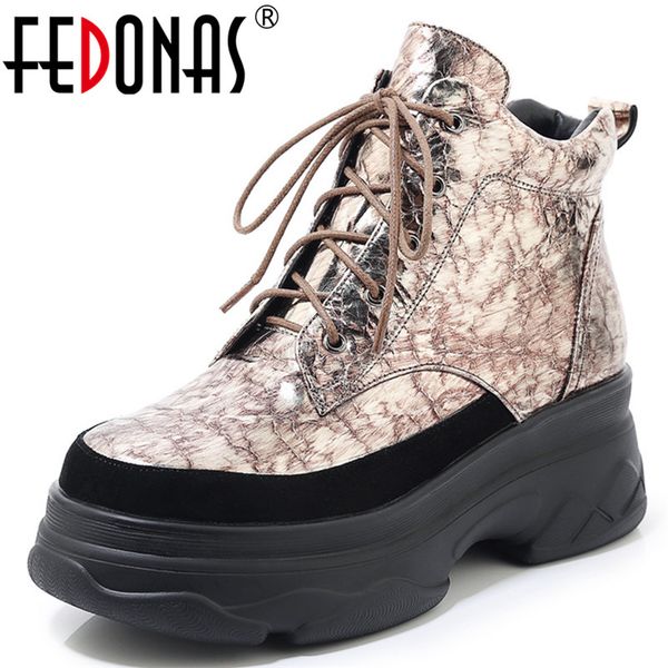 fedonas fashion cross tied genuine leather short sports boots winter women ankle boots party casual shoes woman platform, Black
fedonas fashion cross tied genuine leather short sports boots winter women ankle boots party casual shoes woman platform, Black