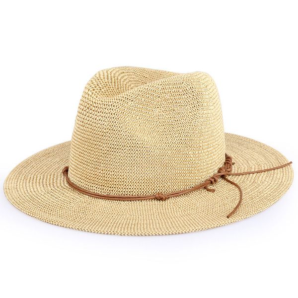 hollow out straw hat for men women new summer hat sun hats leather ribbon large sun beach protection hats jazz cap fedora, Blue;gray
hollow out straw hat for men women new summer hat sun hats leather ribbon large sun beach protection hats jazz cap fedora, Blue;gray