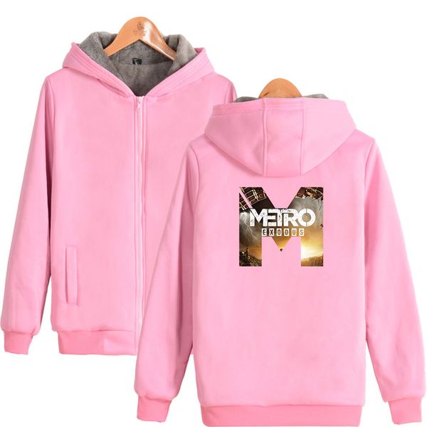 metro exodus thick zipper hoodies women/men fashion pritned long sleeve hooded sweatshirts 2019 new arrival clothes, Black
metro exodus thick zipper hoodies women/men fashion pritned long sleeve hooded sweatshirts 2019 new arrival clothes, Black