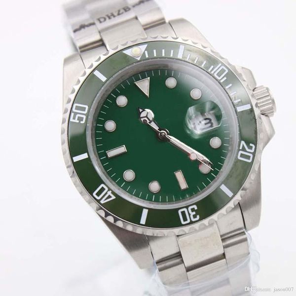 2020 new fashion men watch automatic movement men stainless steel green dial sapphire ceramic bezel authentic clasp wristwatch dive men wat, Slivery;brown
2020 new fashion men watch automatic movement men stainless steel green dial sapphire ceramic bezel authentic clasp wristwatch dive men wat, Slivery;brown