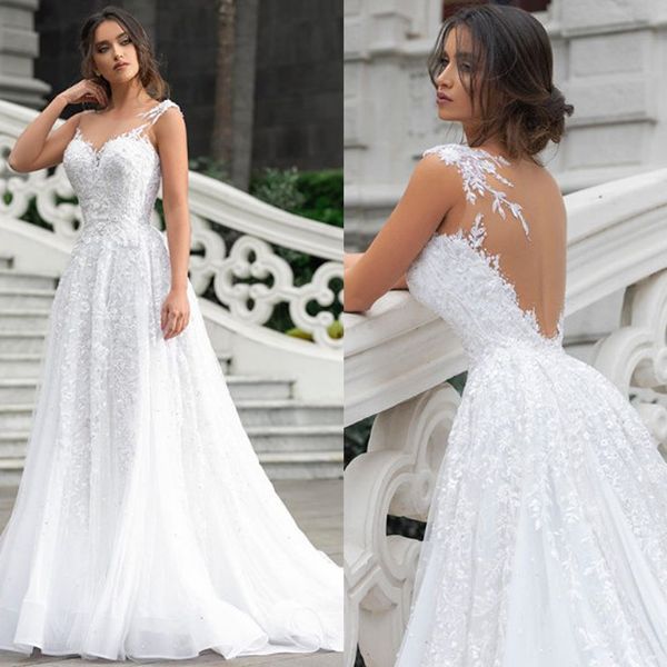 lace wedding dresses arabic dubai bridal gowns sheer neck vestido de novia robe de mariee, White
lace wedding dresses arabic dubai bridal gowns sheer neck vestido de novia robe de mariee, White