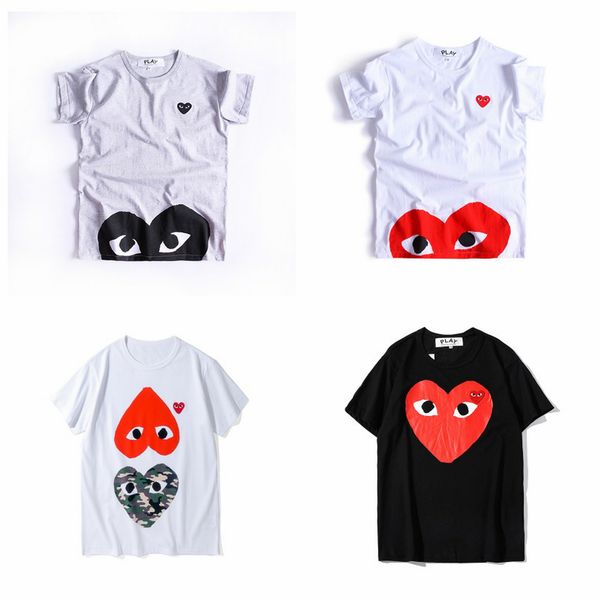 red eyes holiday heart emoji men women c032 purple com des plays garcons cdg heart striped tee short sleeve t-shirts, Black;blue
red eyes holiday heart emoji men women c032 purple com des plays garcons cdg heart striped tee short sleeve t-shirts, Black;blue