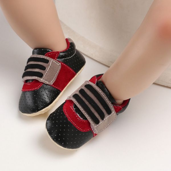 infant shoes cute baby boys breathable anti-slip shoes sneakers soft soled walking first walkers, Black
infant shoes cute baby boys breathable anti-slip shoes sneakers soft soled walking first walkers, Black
