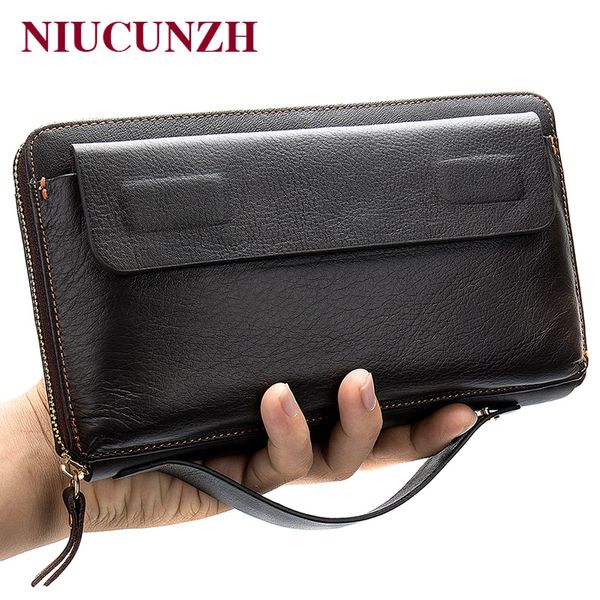niucunzh men clutch bag large capacity men wallets cell phone pocket passcard pocket genuine leather wallet for, Red;black
niucunzh men clutch bag large capacity men wallets cell phone pocket passcard pocket genuine leather wallet for, Red;black