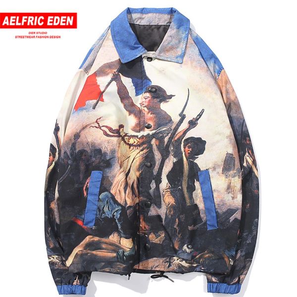 aelfric eden hip hop painting printed men jackets 2019 autumn harajuku male casual cotton male coats streetwear windbreaker, Black;brown
aelfric eden hip hop painting printed men jackets 2019 autumn harajuku male casual cotton male coats streetwear windbreaker, Black;brown