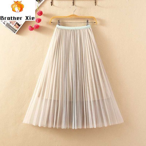 mesh skirt women's new slim a-line skirt in autumn 2020 medium long yarn students' puffy fairy, Black
mesh skirt women's new slim a-line skirt in autumn 2020 medium long yarn students' puffy fairy, Black