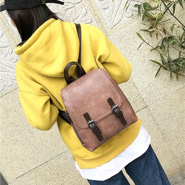 designer-solid backpack large size rucksack quality pu leather shoulder bag ladies travel knapsack school girls preppy style bags
designer-solid backpack large size rucksack quality pu leather shoulder bag ladies travel knapsack school girls preppy style bags