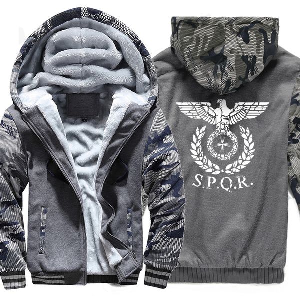 spqr roman camouflage sleeve men thicken hoodies harajuku male sweatshirts winter warm coat zipper jacket streetweart mens, Black
spqr roman camouflage sleeve men thicken hoodies harajuku male sweatshirts winter warm coat zipper jacket streetweart mens, Black