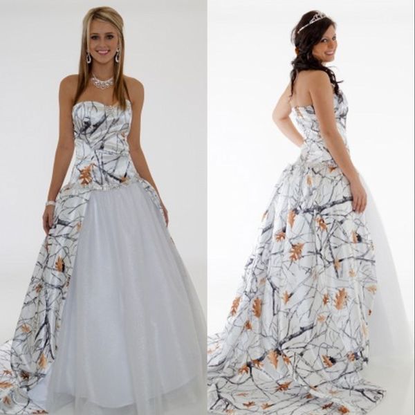 camo wedding dresses sweetheart long women camouflage bridal dress wedding gown vestido de noiva robe de mariage, White
camo wedding dresses sweetheart long women camouflage bridal dress wedding gown vestido de noiva robe de mariage, White