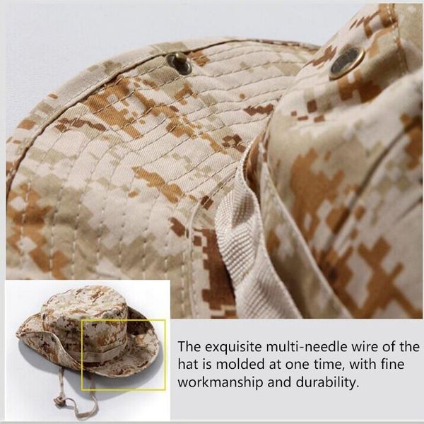 military army tactical bonnie hat hunting camouflage round-brimmed outdoor hiking fishing camping bucket cap, Black;white
military army tactical bonnie hat hunting camouflage round-brimmed outdoor hiking fishing camping bucket cap, Black;white