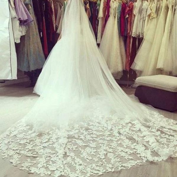 popular nice tempting nice-looking cathedral-length one-layer white ivory applique edge wedding veils meidingqianna brand bridal veils, Black
popular nice tempting nice-looking cathedral-length one-layer white ivory applique edge wedding veils meidingqianna brand bridal veils, Black