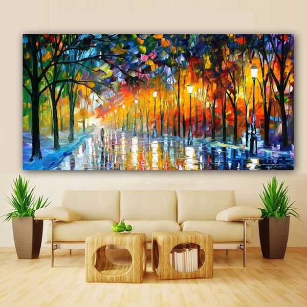 canvas painting landscape poster walling in rain light road oil painting wall art wall pictures for living room home decoration
canvas painting landscape poster walling in rain light road oil painting wall art wall pictures for living room home decoration