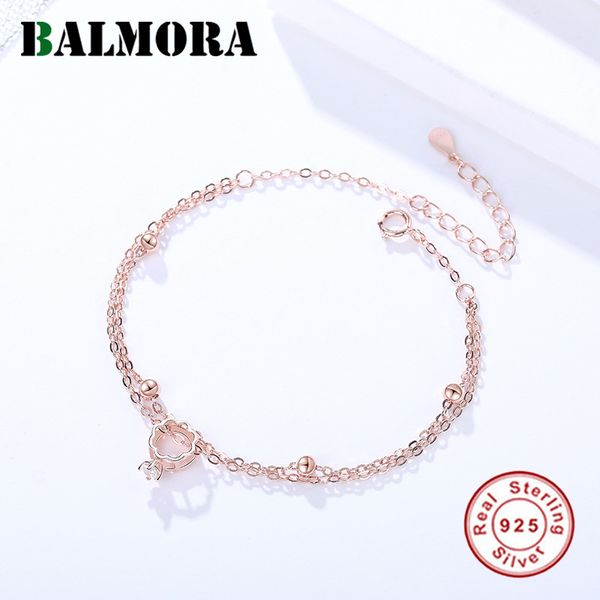 balmora 925 sterling silver cute charm bracelets for women girl party gift about 14+6m long pulseira fashion jewelry jdb402, Golden;silver
balmora 925 sterling silver cute charm bracelets for women girl party gift about 14+6m long pulseira fashion jewelry jdb402, Golden;silver