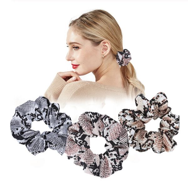 women's scrunchies snake elastic hair bands ladies stretch ponytail rubber print headband solid headwear hair accessories
women's scrunchies snake elastic hair bands ladies stretch ponytail rubber print headband solid headwear hair accessories