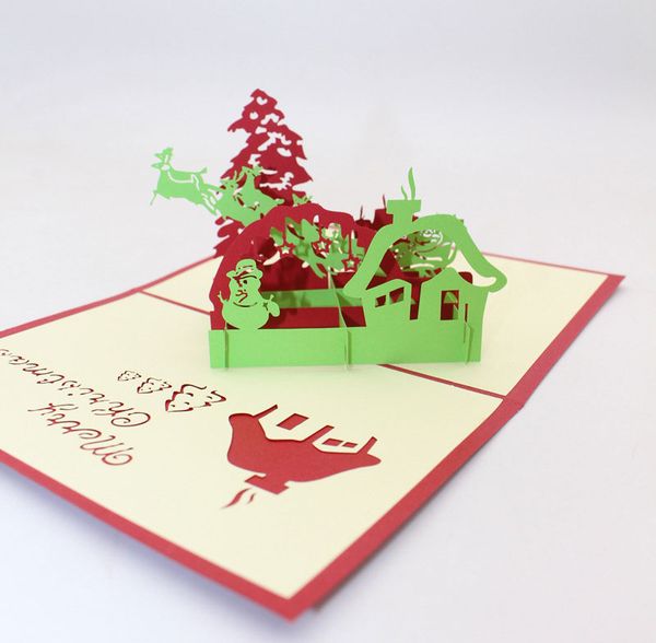 handmade merry christmas creative kirigami & origami 3d pop up cartoon xmas tree snowman house greeting cards ing
handmade merry christmas creative kirigami & origami 3d pop up cartoon xmas tree snowman house greeting cards ing