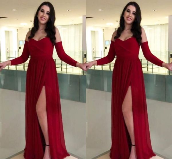 modest burgundy detachable long sleeves bridesmaids dresses sweetheart long new wedding guest prom formal party dress wholesale price, White;pink
modest burgundy detachable long sleeves bridesmaids dresses sweetheart long new wedding guest prom formal party dress wholesale price, White;pink