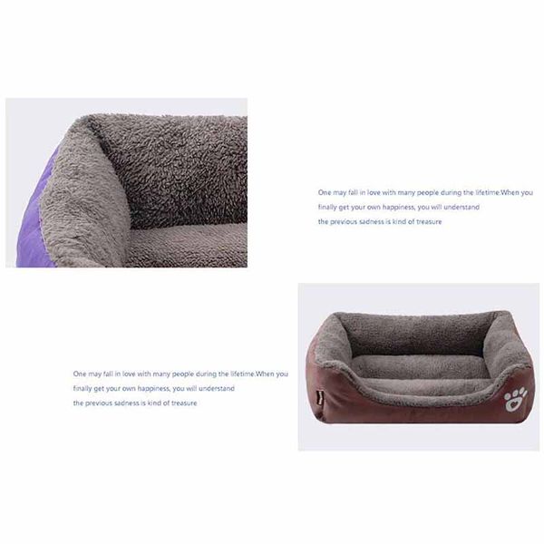 solid color pet dog bed soft pp cotton filled puppy cat sofa bed warm pet cushion rectangle cat dog mat waterproof pets house
solid color pet dog bed soft pp cotton filled puppy cat sofa bed warm pet cushion rectangle cat dog mat waterproof pets house