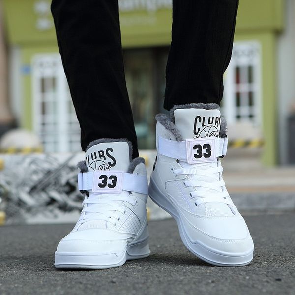 2019 winter warm men snow boots high fur men's boots fashion velvet men boots casual men's shoes plush size 39-47, Black
2019 winter warm men snow boots high fur men's boots fashion velvet men boots casual men's shoes plush size 39-47, Black