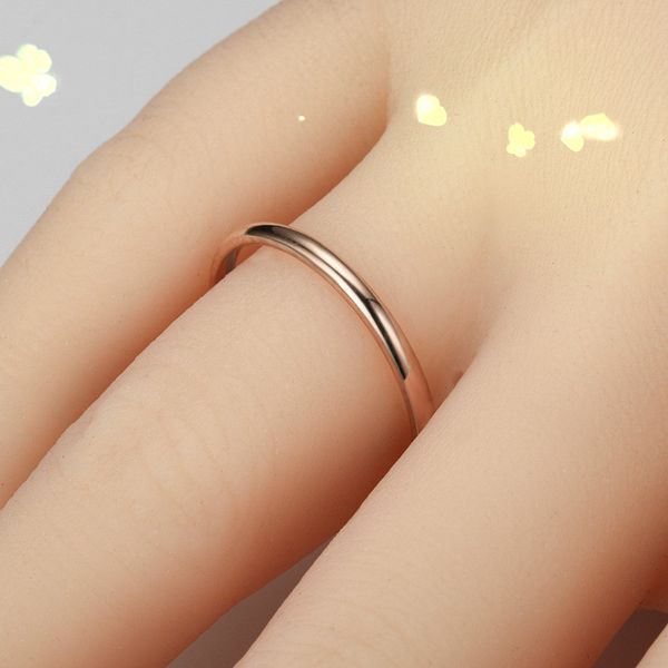 very fine titanium steel stainless steel couples ring shiny side women's tail ring-style handmade gift ring, Golden;silver
very fine titanium steel stainless steel couples ring shiny side women's tail ring-style handmade gift ring, Golden;silver