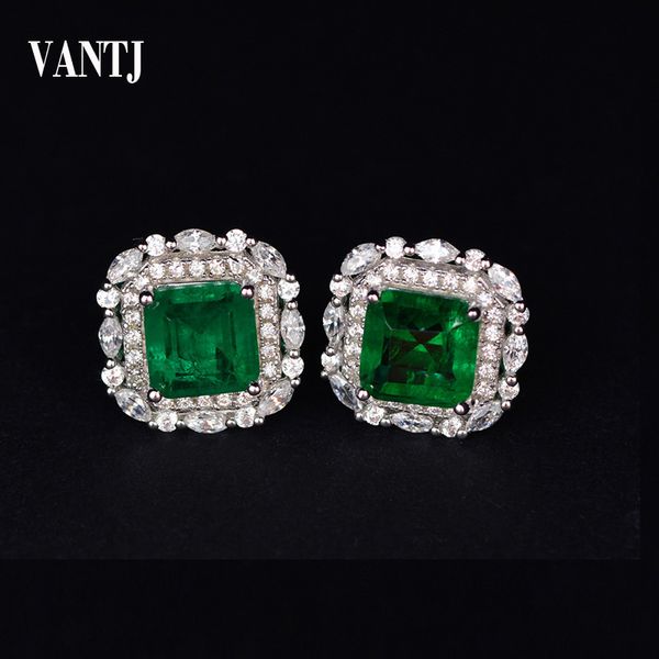 vantj real 10k white gold lab grown emerald stud earring moissanite fine jewelry women lady party wedding gift, Golden;silver
vantj real 10k white gold lab grown emerald stud earring moissanite fine jewelry women lady party wedding gift, Golden;silver