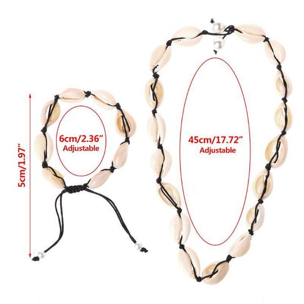 1 set fashion women necklace bracelet artificial pearl natural shell handmade knotted necklaces bracelets jewelry set u90e, Silver
1 set fashion women necklace bracelet artificial pearl natural shell handmade knotted necklaces bracelets jewelry set u90e, Silver