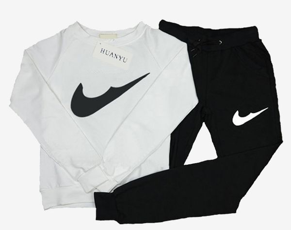 2018 autumn winter women tracksuit casual hoodies track suit set o neck sweatshirt pant suits gray black outfits costumes plus size
2018 autumn winter women tracksuit casual hoodies track suit set o neck sweatshirt pant suits gray black outfits costumes plus size