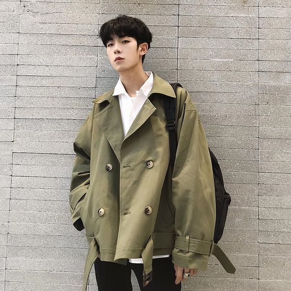 jackets men solid double breasted all-match chic harajuku mens coat turn-down collar streetwear simple loose 2xl pockets fashion, Black;brown
jackets men solid double breasted all-match chic harajuku mens coat turn-down collar streetwear simple loose 2xl pockets fashion, Black;brown