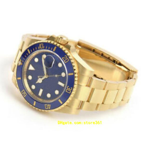 wristwatches original box casual modern men's watches 116618 yellow gold ceramic bezel blue dial 40mm watch, Slivery;brown
wristwatches original box casual modern men's watches 116618 yellow gold ceramic bezel blue dial 40mm watch, Slivery;brown