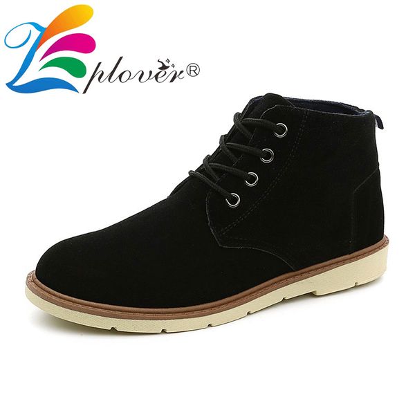 2018 men ankle boots suede leather cotton high winter shoes men boots outdoor work botas hombre casual shoes bota masculina, Black
2018 men ankle boots suede leather cotton high winter shoes men boots outdoor work botas hombre casual shoes bota masculina, Black