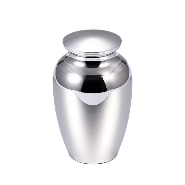 5 colors 70x45mm cremation urns, ashes holder keepsake, memorial urn funeral urn for ashes for human/pet, Silver
5 colors 70x45mm cremation urns, ashes holder keepsake, memorial urn funeral urn for ashes for human/pet, Silver