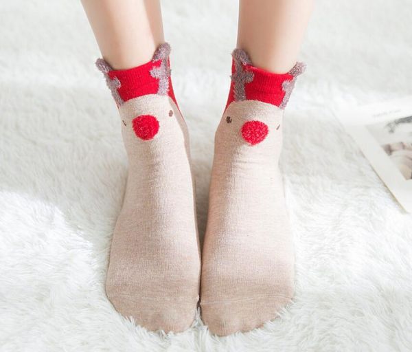 christmas socks autumn and winter new jacquard cartoon cotton women socks gift box four pairs 03, Black;white
christmas socks autumn and winter new jacquard cartoon cotton women socks gift box four pairs 03, Black;white