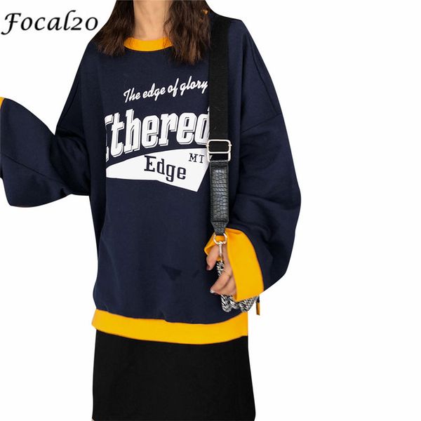focal20 hit color patchwork letter women sweatshirt pullover split long sleeve female long sweatshirt casual loose tracksuit, Black
focal20 hit color patchwork letter women sweatshirt pullover split long sleeve female long sweatshirt casual loose tracksuit, Black