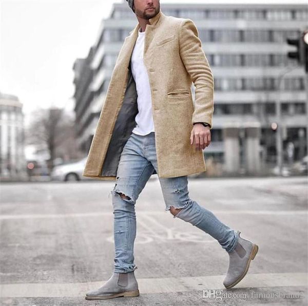 luxury winter mens конструктора пальто моды нагрудные шеи длинным рукавом мужские бленды вскользь верхняя одежда с кнопкой, Black
luxury winter mens конструктора пальто моды нагрудные шеи длинным рукавом мужские бленды вскользь верхняя одежда с кнопкой, Black