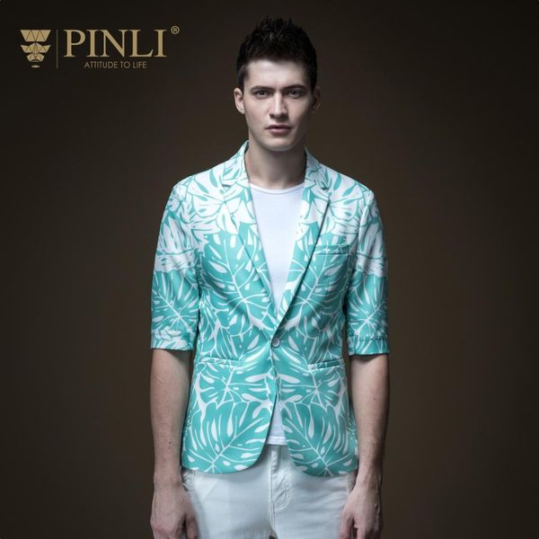 blazer masculino hombre for singers men pinli spring new men's wear printed middle sleeve suit leisure jacket b191306590, White;black
blazer masculino hombre for singers men pinli spring new men's wear printed middle sleeve suit leisure jacket b191306590, White;black