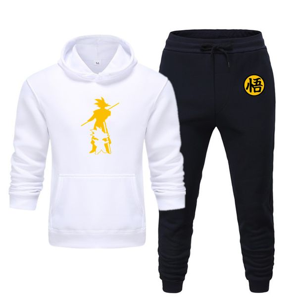 2019 autumn winter men's sets hoodiepants pieces sets casual tracksuit male sportswear gyms fitness sweatpants, Black
2019 autumn winter men's sets hoodiepants pieces sets casual tracksuit male sportswear gyms fitness sweatpants, Black