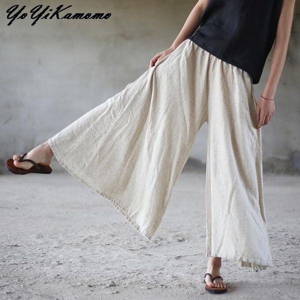 yoyikamomo cotton linen women trousers 2020 new summer maxi original vintage pants solid color loose casual women pants, Black;white
yoyikamomo cotton linen women trousers 2020 new summer maxi original vintage pants solid color loose casual women pants, Black;white