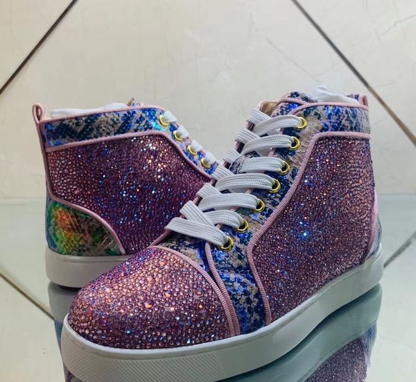 wholesale bling high sneaker,trainer,brand casual shoes, fast delivery ,made by original snake skin, Black
wholesale bling high sneaker,trainer,brand casual shoes, fast delivery ,made by original snake skin, Black