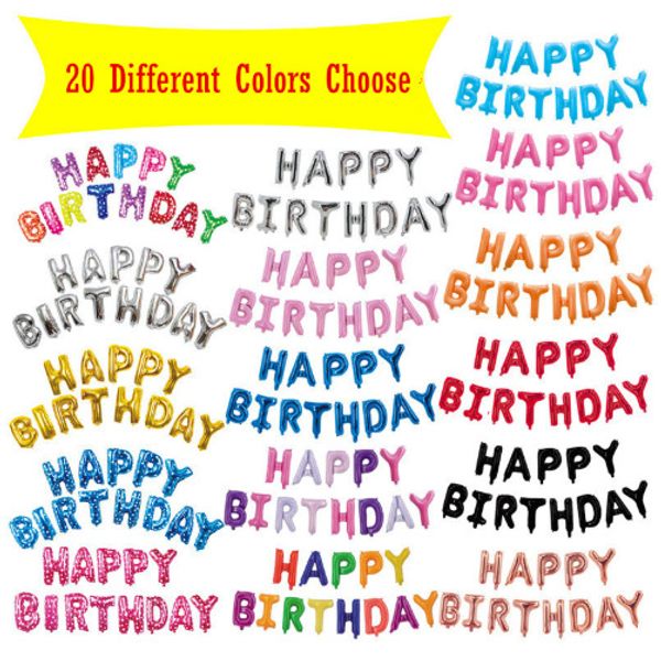 wholesale 16 inch alphabet set happy birthday aluminum film balloons suitable for birthday party ing
wholesale 16 inch alphabet set happy birthday aluminum film balloons suitable for birthday party ing