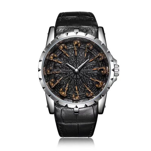 new brand men watches excalibur rddbex0495 montre homme watch men relogios leather belt dress business male clock gift, Slivery;brown
new brand men watches excalibur rddbex0495 montre homme watch men relogios leather belt dress business male clock gift, Slivery;brown