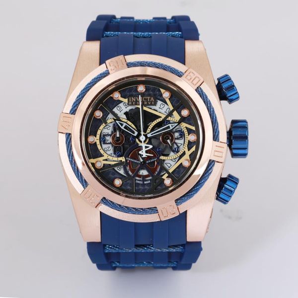 2020 invicta 52mm quartz watches all pointers work full function rubber band stainless steel dial sports watches brand watch 3y, Slivery;brown
2020 invicta 52mm quartz watches all pointers work full function rubber band stainless steel dial sports watches brand watch 3y, Slivery;brown