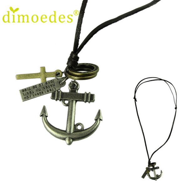 delicate fashion jewelry necklace cow leather men necklace punk retro cross anchor pendants long chain lovers gift xsxl, Silver
delicate fashion jewelry necklace cow leather men necklace punk retro cross anchor pendants long chain lovers gift xsxl, Silver