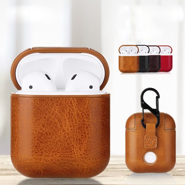 For airpod ca e pu leather ca e protective hockproof charging portable earphone vintage cover with anti lo t hook for airpod 1 2
For airpod ca e pu leather ca e protective hockproof charging portable earphone vintage cover with anti lo t hook for airpod 1 2