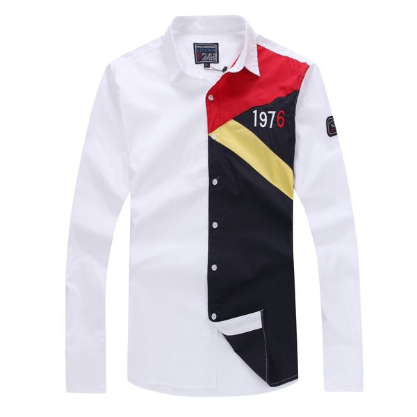 paul new full sleeve men shirt nice design business casual style 100% cotton big size m xl xxl 3xl regular soli, White;black
paul new full sleeve men shirt nice design business casual style 100% cotton big size m xl xxl 3xl regular soli, White;black