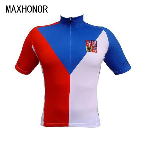 czech republic pro team cycling jersey men short sleeve breathable clothing road racing clothes bicycle clothing maxhonor, Black;red
czech republic pro team cycling jersey men short sleeve breathable clothing road racing clothes bicycle clothing maxhonor, Black;red