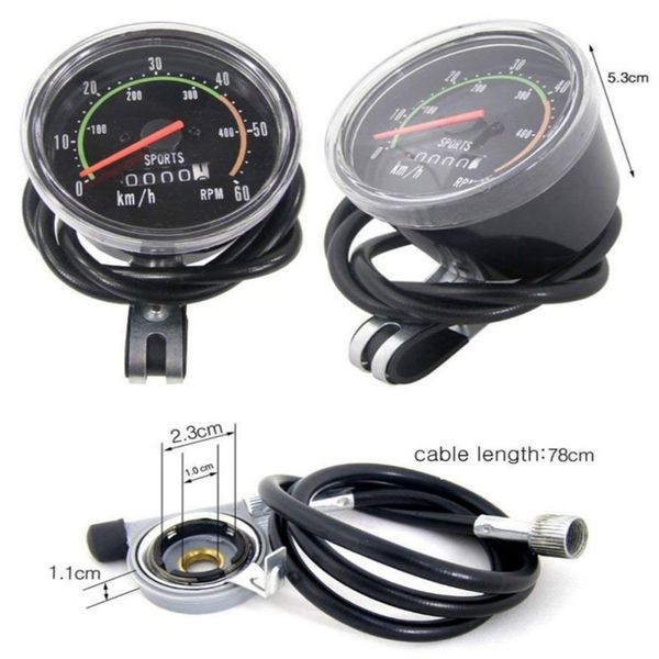 mechanical speedometer universal classical bike cycling odometer satch waterproof bicycle tachometer gauge for bicycle
mechanical speedometer universal classical bike cycling odometer satch waterproof bicycle tachometer gauge for bicycle