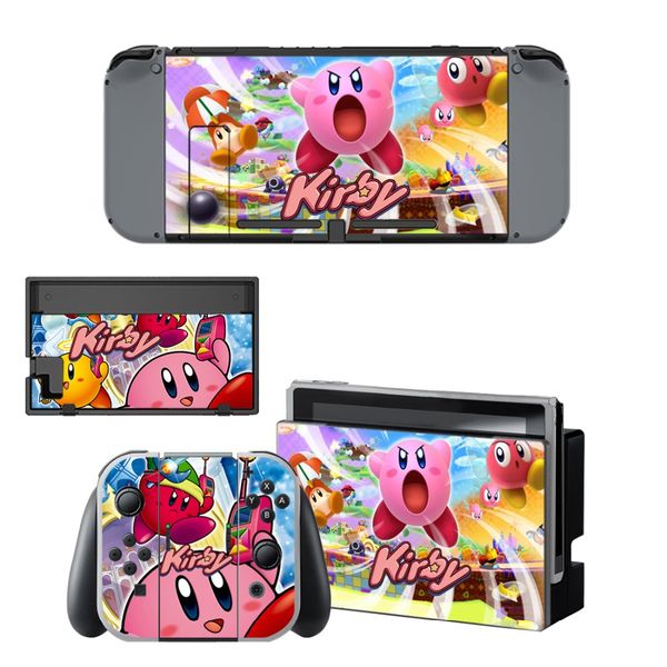 nintend switch vinyl skins sticker for nintendo switch console and controller skin set - for kirby
nintend switch vinyl skins sticker for nintendo switch console and controller skin set - for kirby