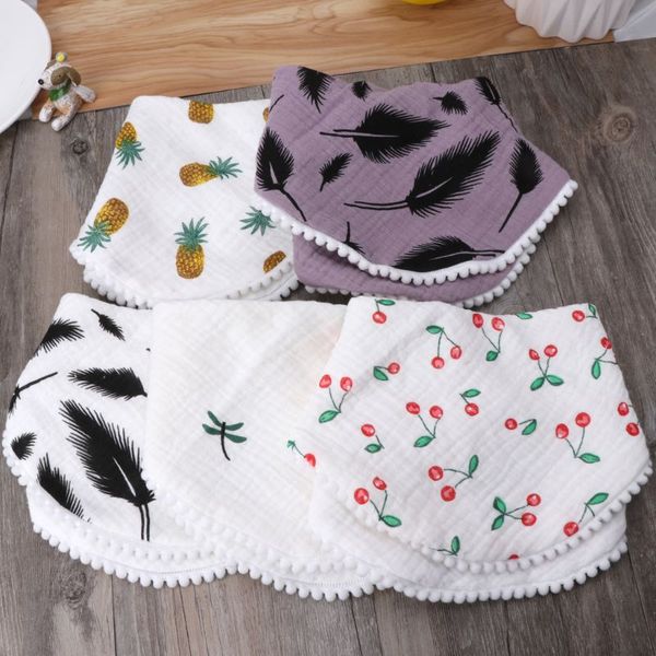 fashion baby burp cloths cotton gauze muslin cherry feather baby bibs bandanas soft newborns towel scarf
fashion baby burp cloths cotton gauze muslin cherry feather baby bibs bandanas soft newborns towel scarf