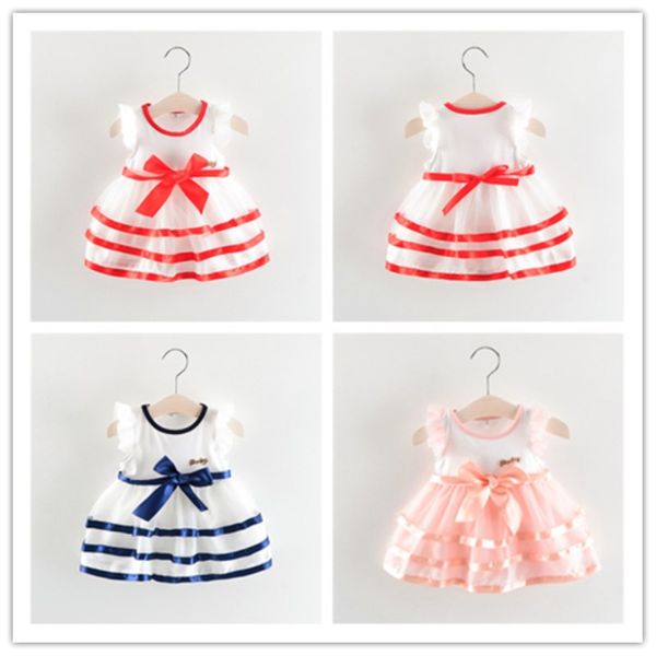 0-24m toddler baby girls princess tutu dress clothes sleeveless striped party cute dresses sundress clothing, Red;yellow
0-24m toddler baby girls princess tutu dress clothes sleeveless striped party cute dresses sundress clothing, Red;yellow